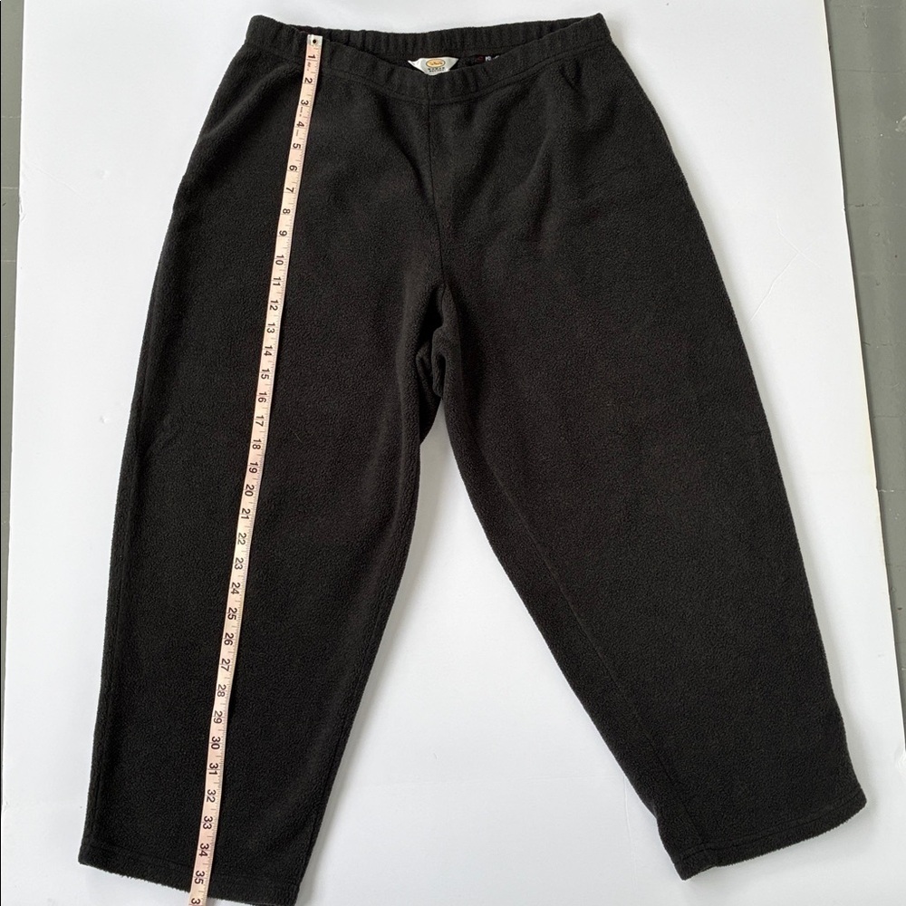Talbots Women's Polartec Charcoal Gray Cozy Fleece Lounge Pants 2X Petite - Picture 11 of 16